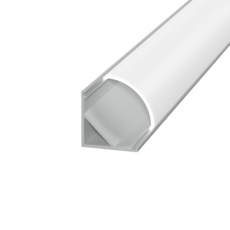 Profilo Angolare Alluminio da 1m e 2m per striscia LED