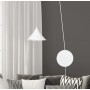 Lampadario a sospensione ABRAMO 1 WHITE