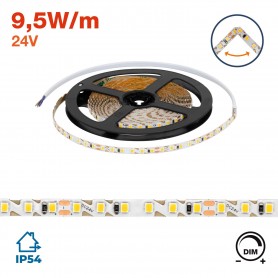 Striscia LED Flessibile 2835/120, 9.5W/m, IP54, 5m, 24V