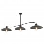 Lampadario a sospensione FOSTER 3 Black