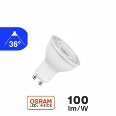 Faretto Spot GU10 6W, Osram LED - Angolo 36°