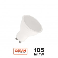 Faretto spot GU10 8W, Osram LED - Angolo 120°